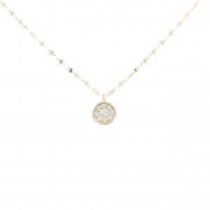 K10YG ダイヤモンド ネックレス 0.11CT