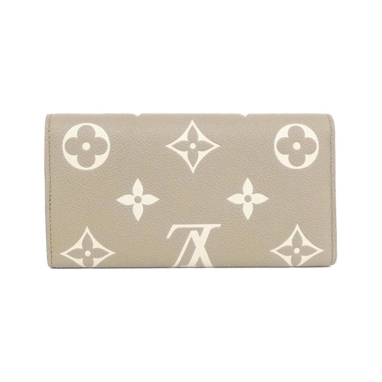 ルイヴィトン バイカラー モノグラム アンプラント ポルトフォイユ サラ M81049 財布