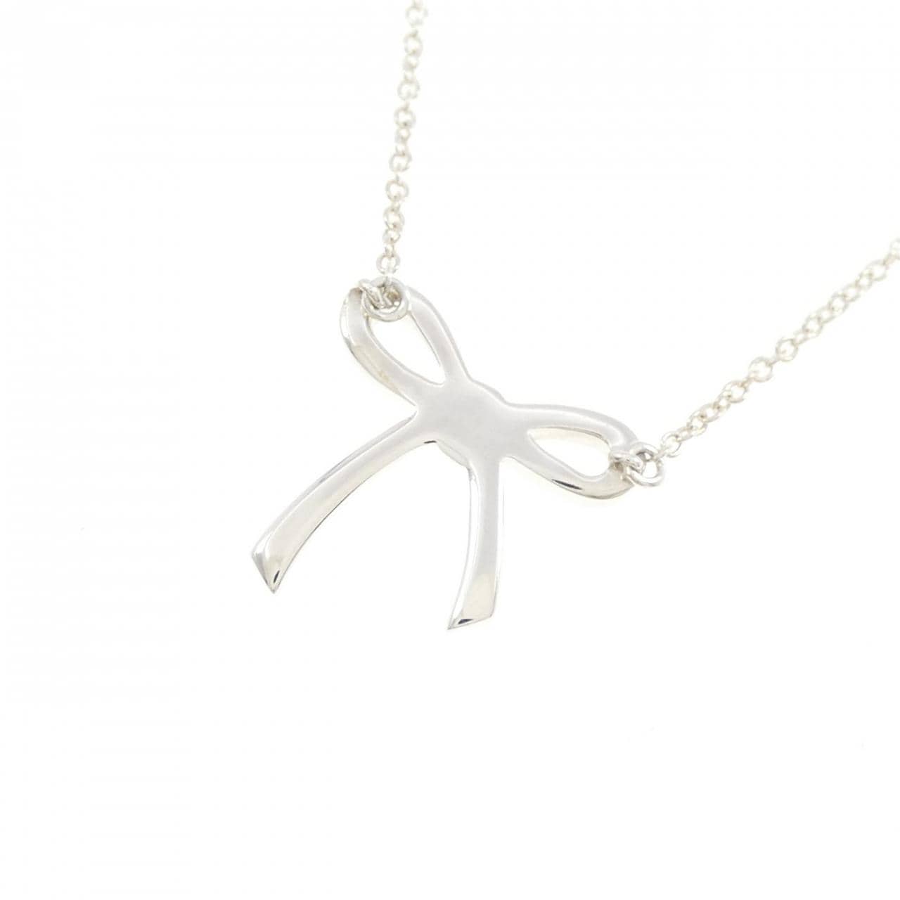 ティファニー ボウ ネックレス