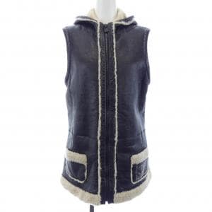 シャネル CHANEL P33735W04172 08A ムートンベスト