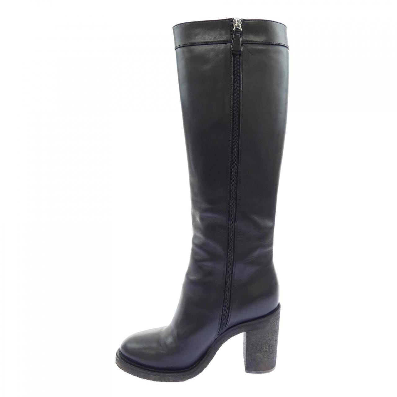 シャネル CHANEL ハイブーツ HIGH BOOTS ターンロック G31203X47535 ロングブーツ