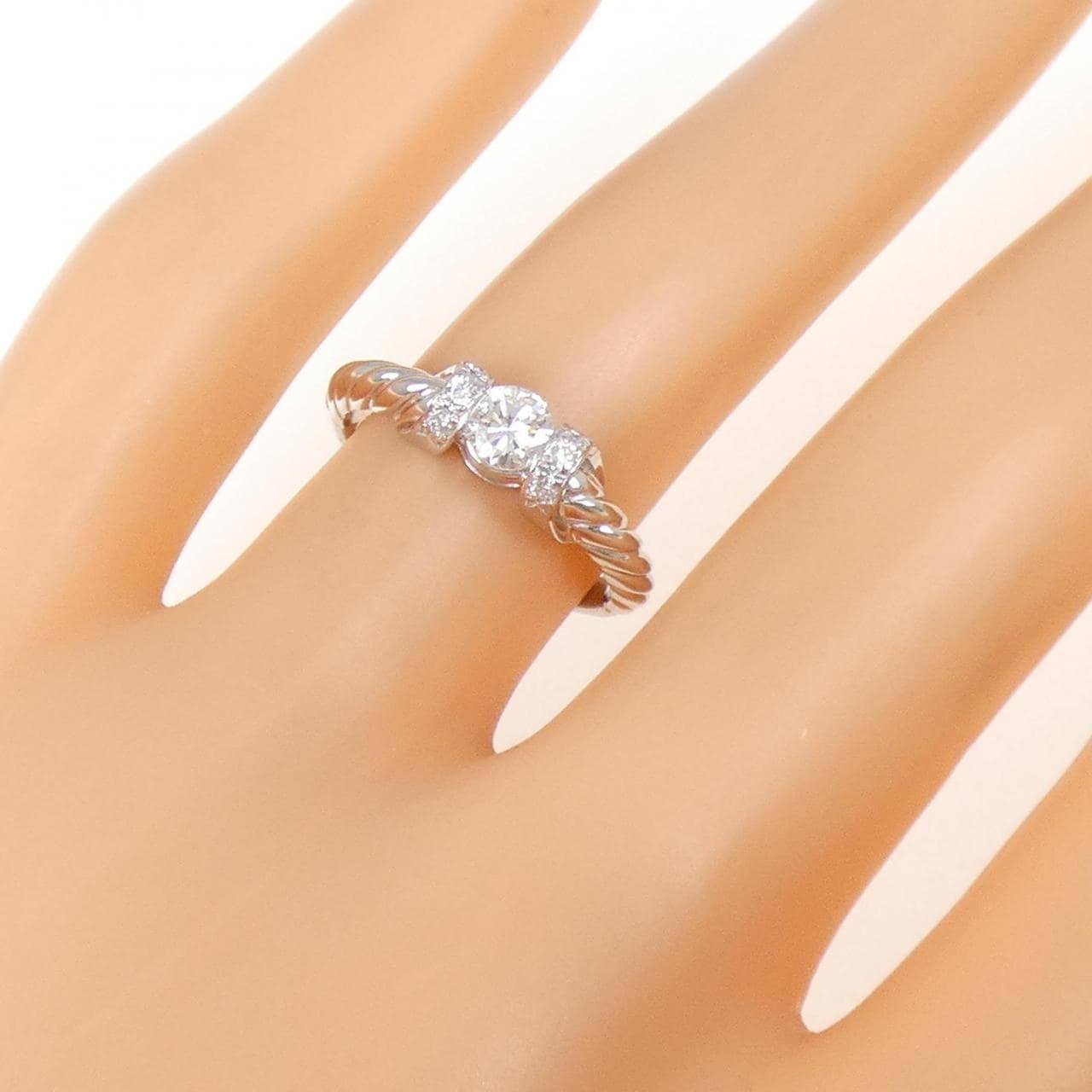 PT900 ダイヤモンド リング 0.30CT