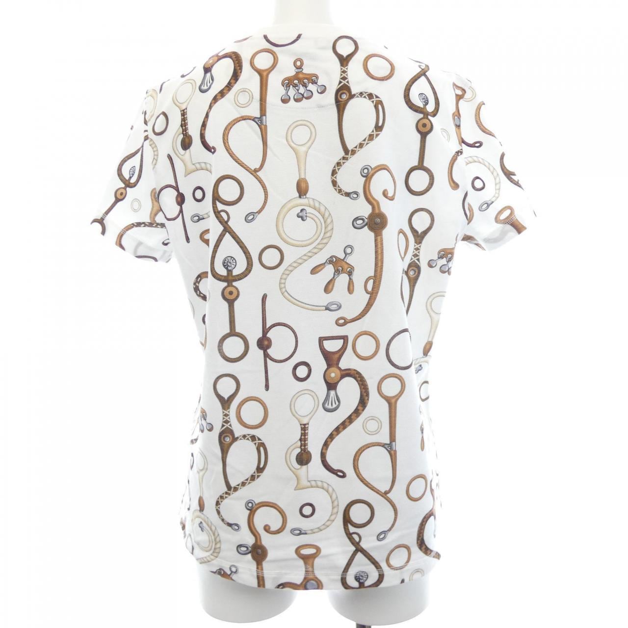 エルメス HERMES PANOPLIE TOUT CUIR JERSEY 4E4632DN Tシャツ
