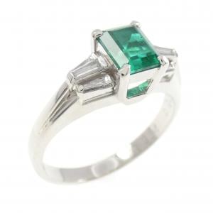 クレサンベール 合成エメラルド リング 0.54CT