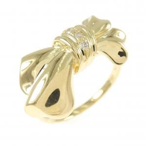K18YG ダイヤモンド リング 0.03CT
