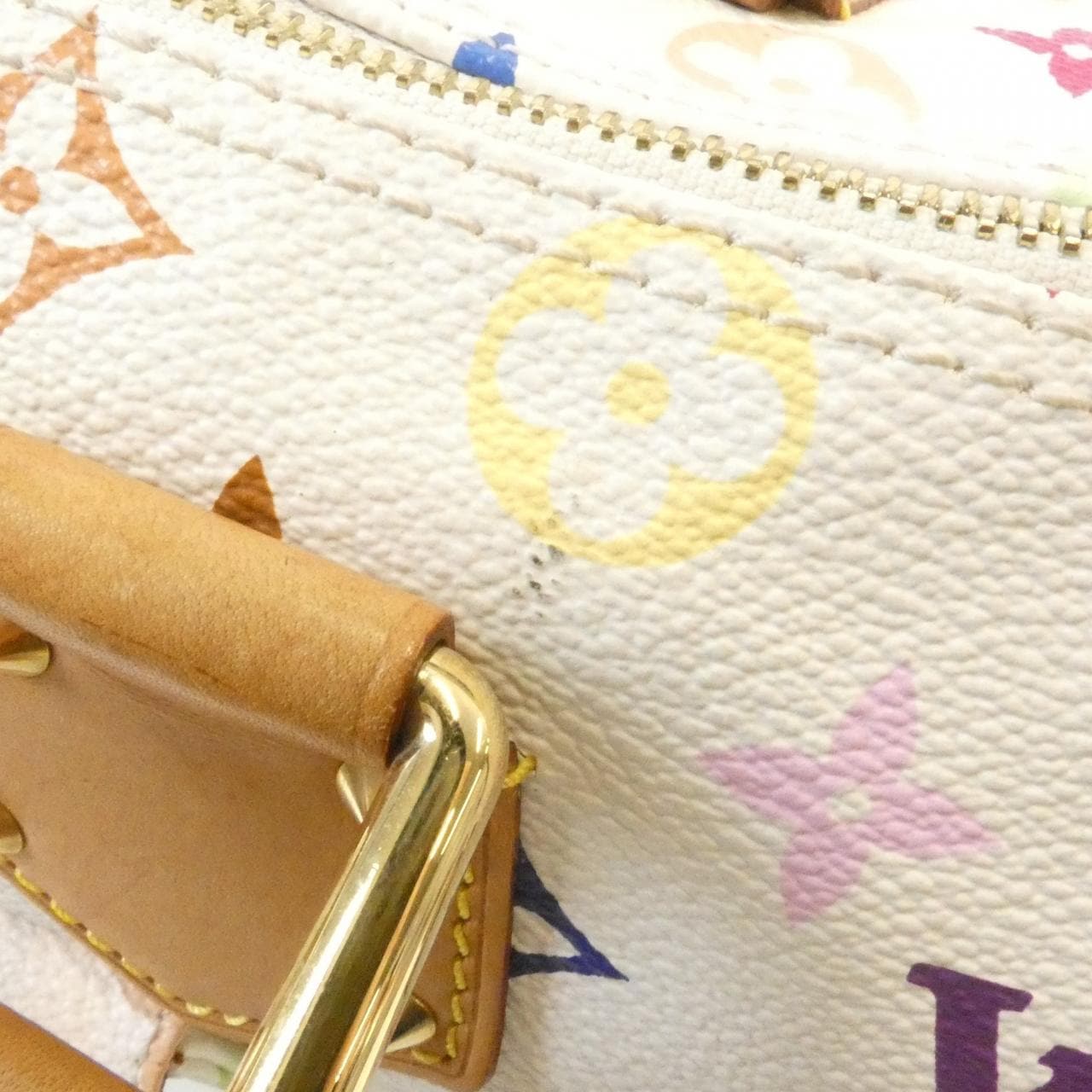 ルイヴィトン マルチカラー スピーディ 30cm M92643 ボストンバッグ
