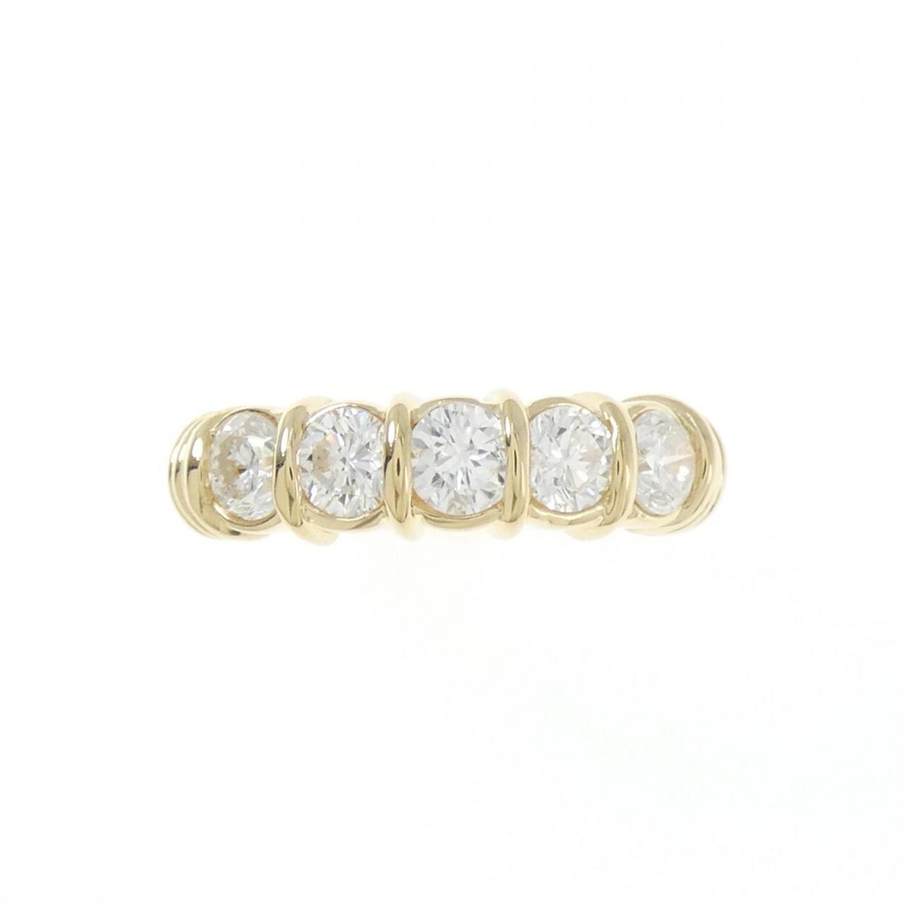 K18YG ダイヤモンド リング 1.00CT