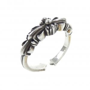 クロムハーツ CHROME HEARTS BABY CLSC DBL FLRL CRS OPEN ベイビークラシック 207159922SLV RING