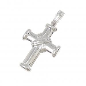 K18WG クロス ペンダント