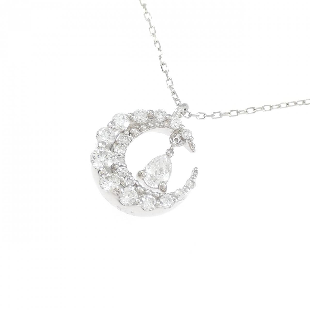PT900/PT850 ダイヤモンド ネックレス 0.13CT