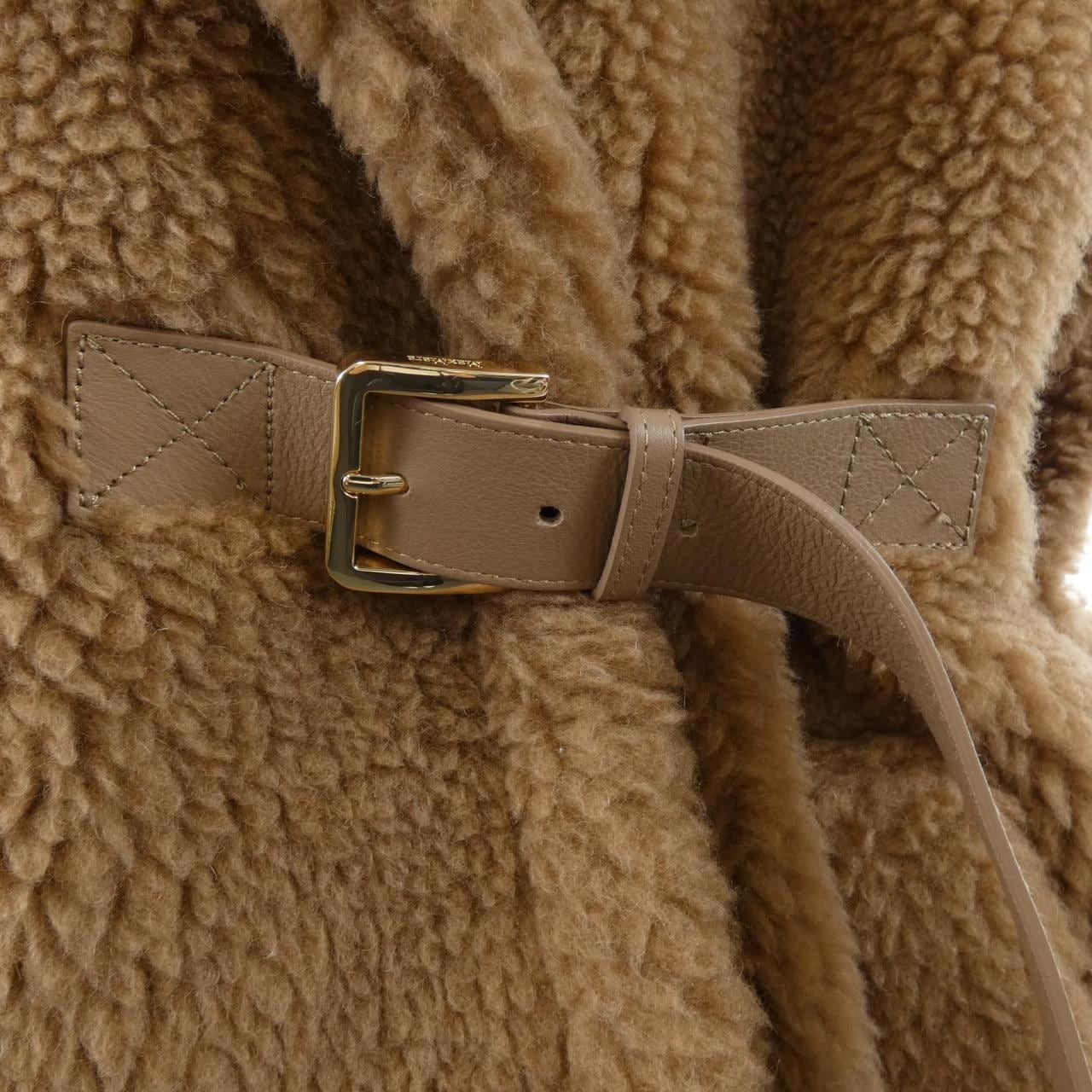 マックスマーラ Max Mara ABAVO 473616 テディベア ケープ