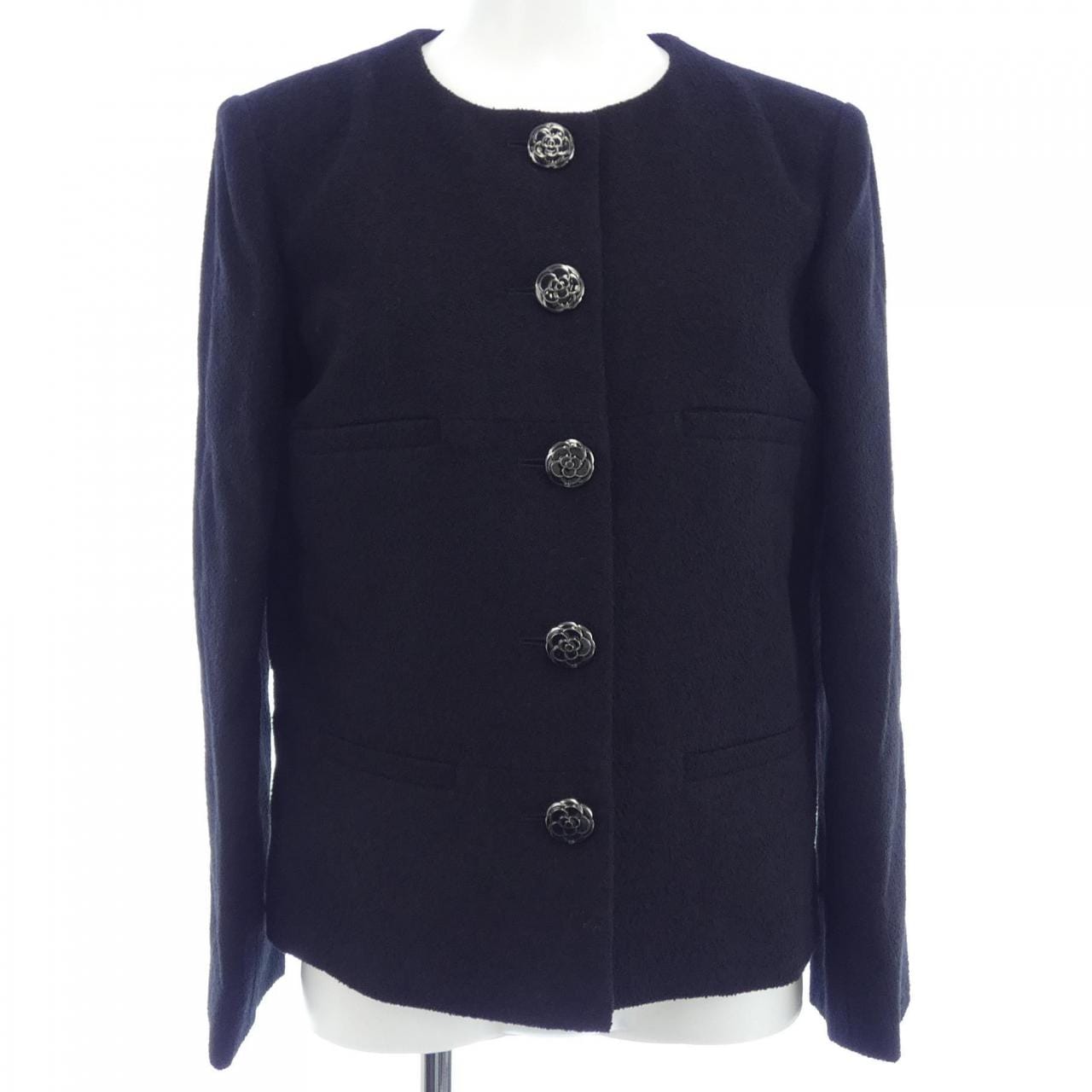 シャネル CHANEL P52753V18196 15K ノーカラージャケット