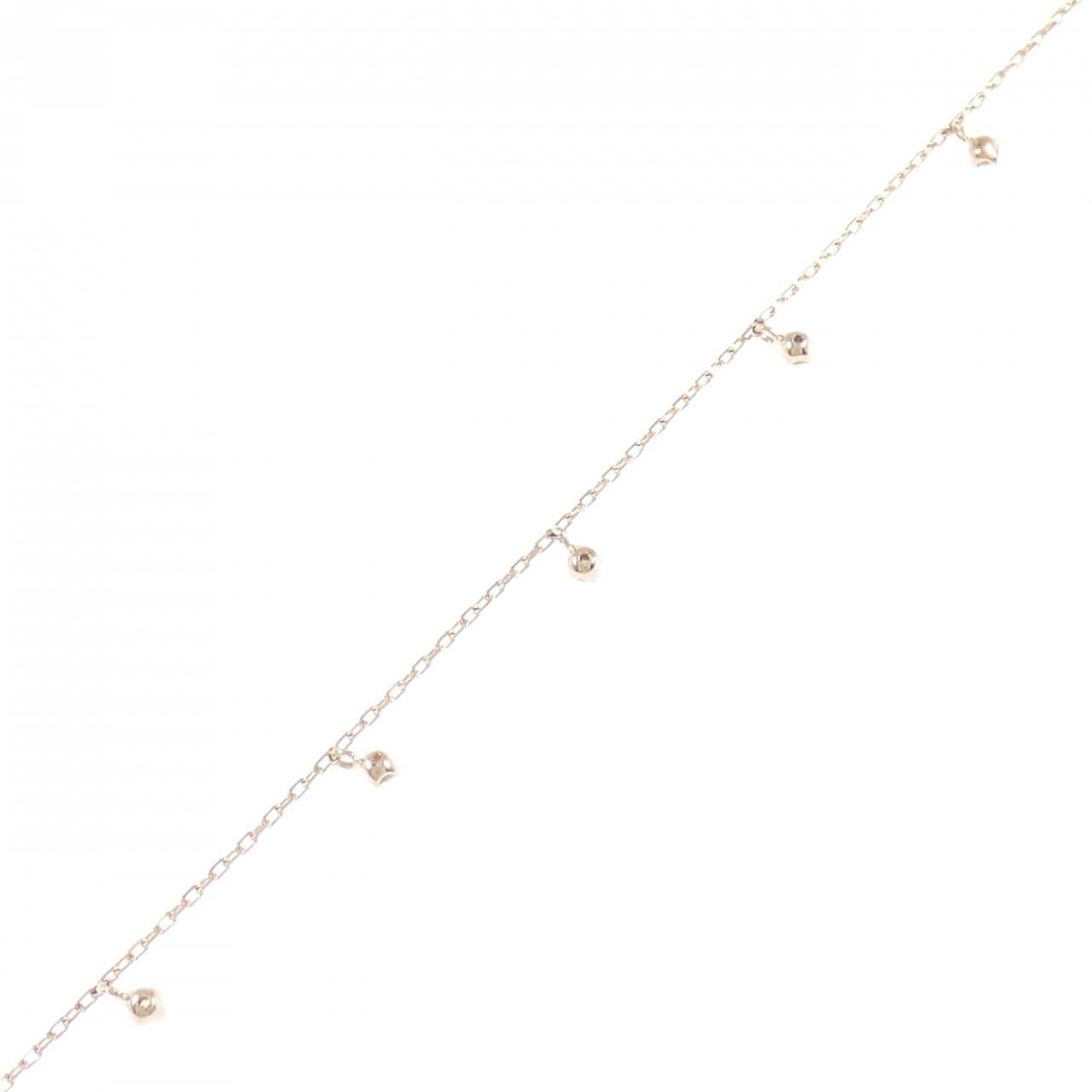 K10PG ダイヤモンド ブレスレット 0.10CT