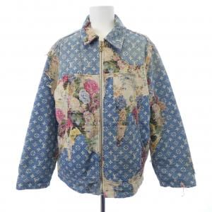ルイヴィトン LOUIS VUITTON デストロイドワークウェアデニムジャケット HNA90WJF0 ジャケット