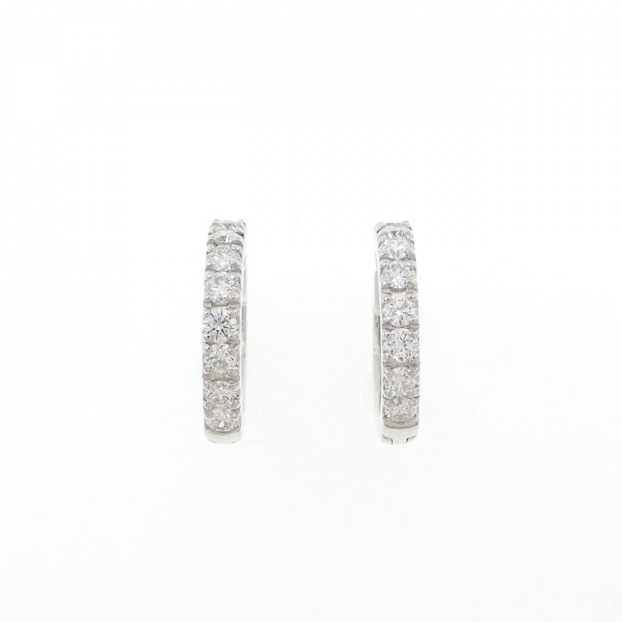 PT900 ダイヤモンド ピアス 0.50CT