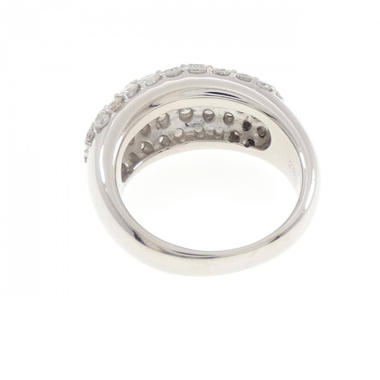 PT900 パヴェ ダイヤモンド リング 2.00CT