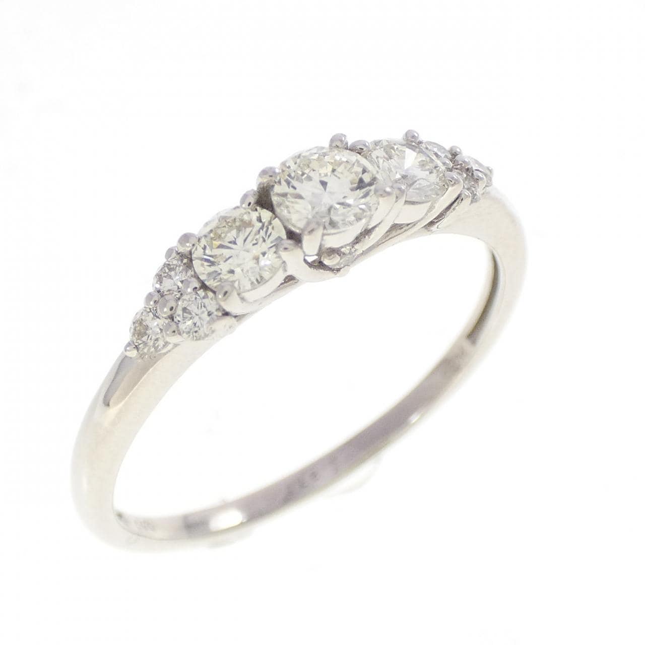 PT950 ダイヤモンド リング 0.60CT
