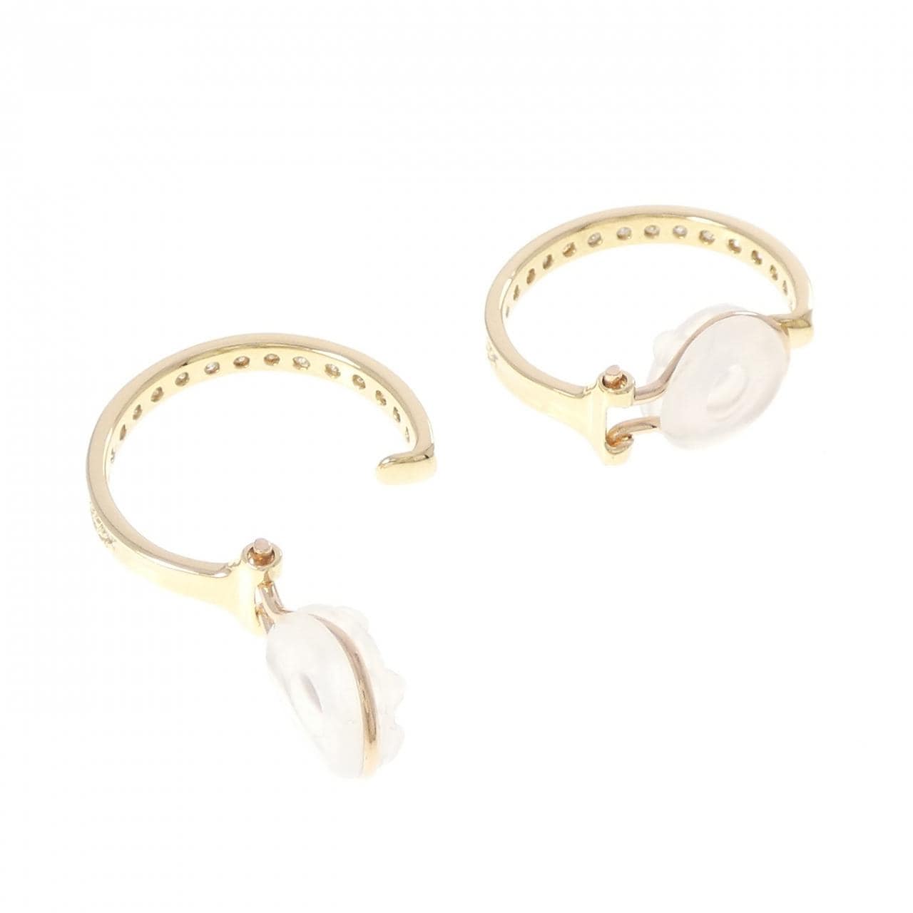 K18YG ダイヤモンド イヤリング 0.30CT