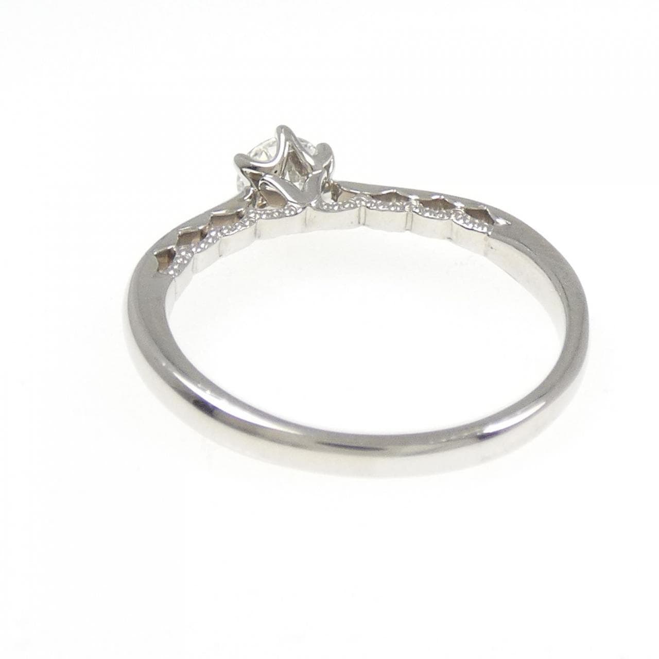 PT950 ダイヤモンド リング 0.359CT G VS1 EXT H&C