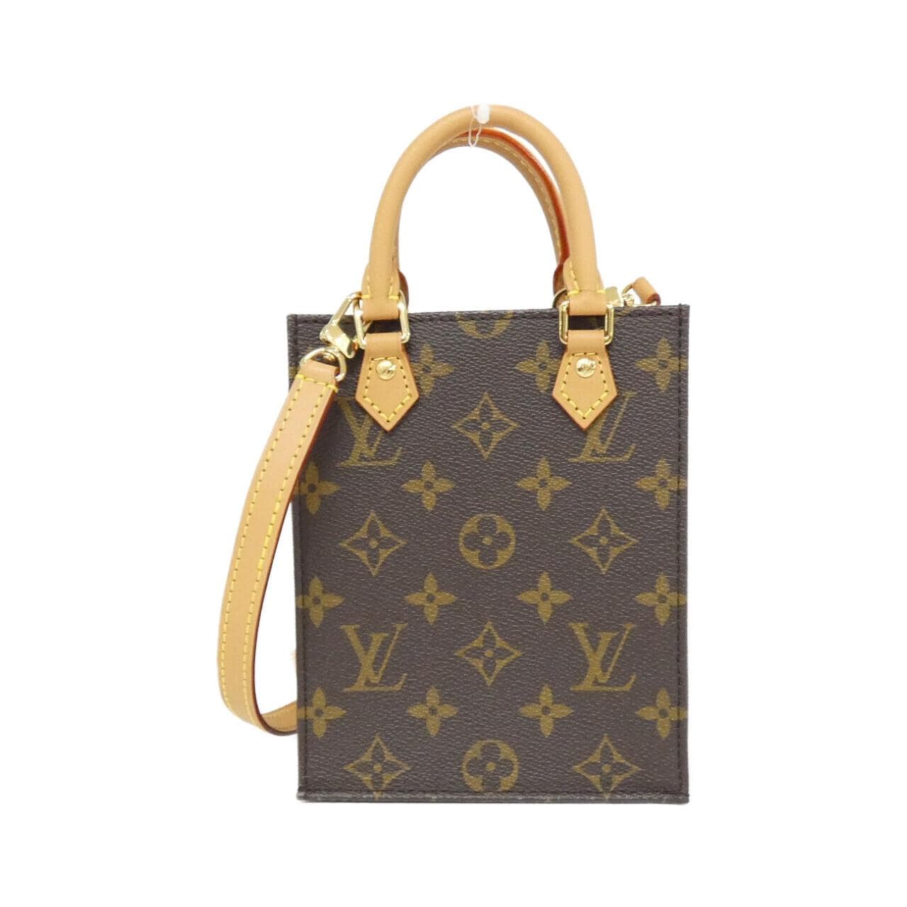 LOUIS VUITTON Monogram Petite Sac Plat M81295 包袋
