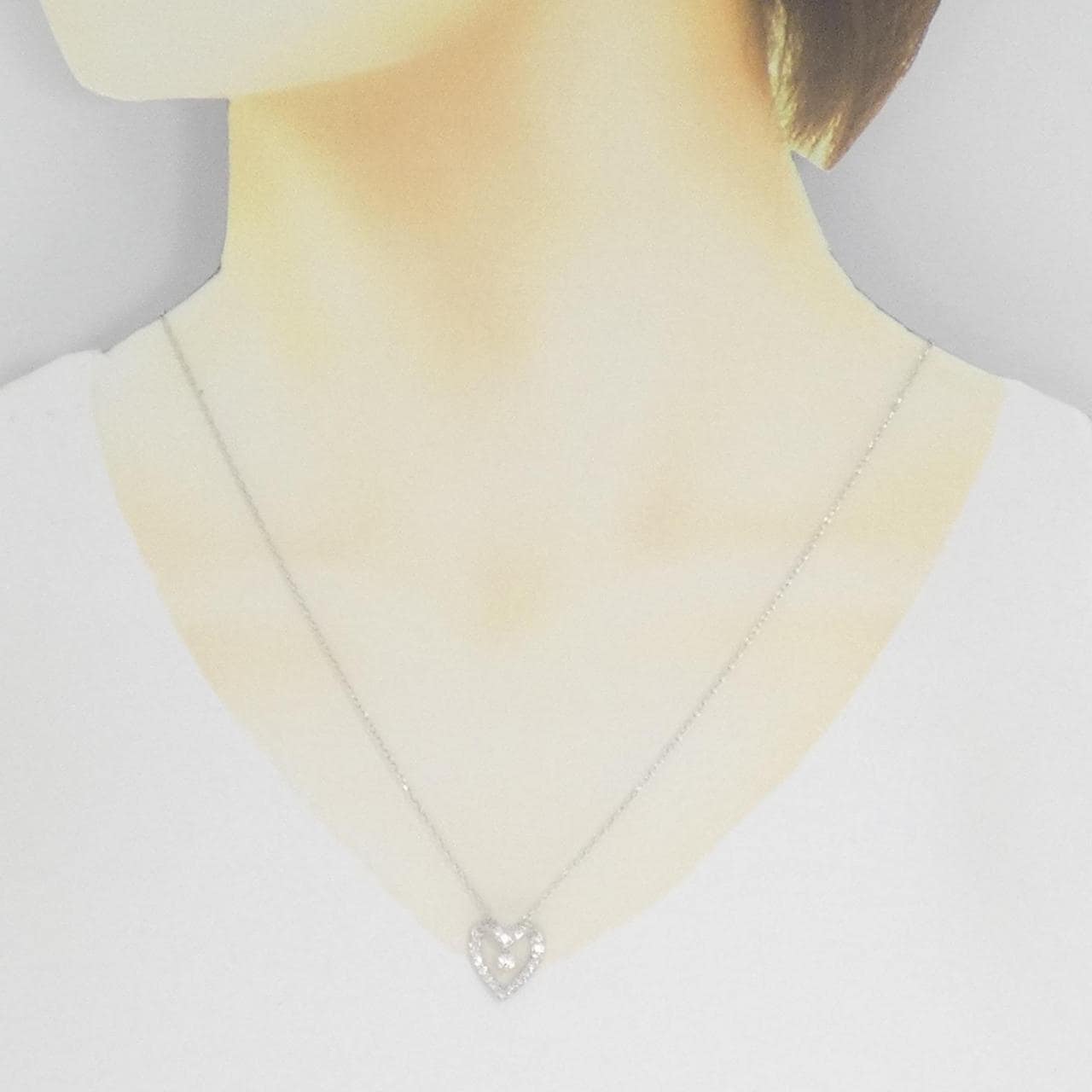 ヴァンドーム ダイヤモンド ネックレス 0.38CT