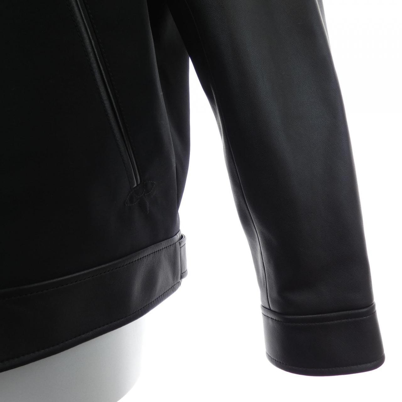 ルイヴィトン LOUIS VUITTON レザーミックスブルゾン HTL46ETV8 ブルゾン