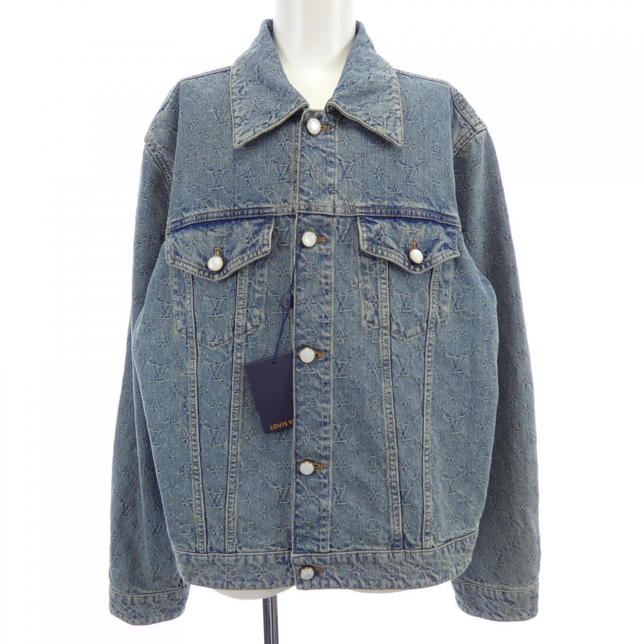 ルイヴィトン LOUIS VUITTON モノグラムジャカードデニムジャケット HRA79WUZD デニムジャケット