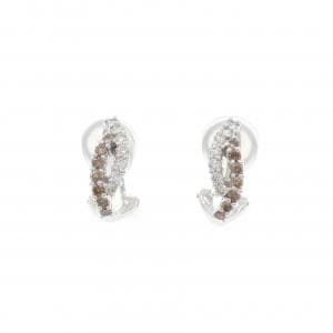 K18WG ダイヤモンド ピアス/イヤリング 0.50CT