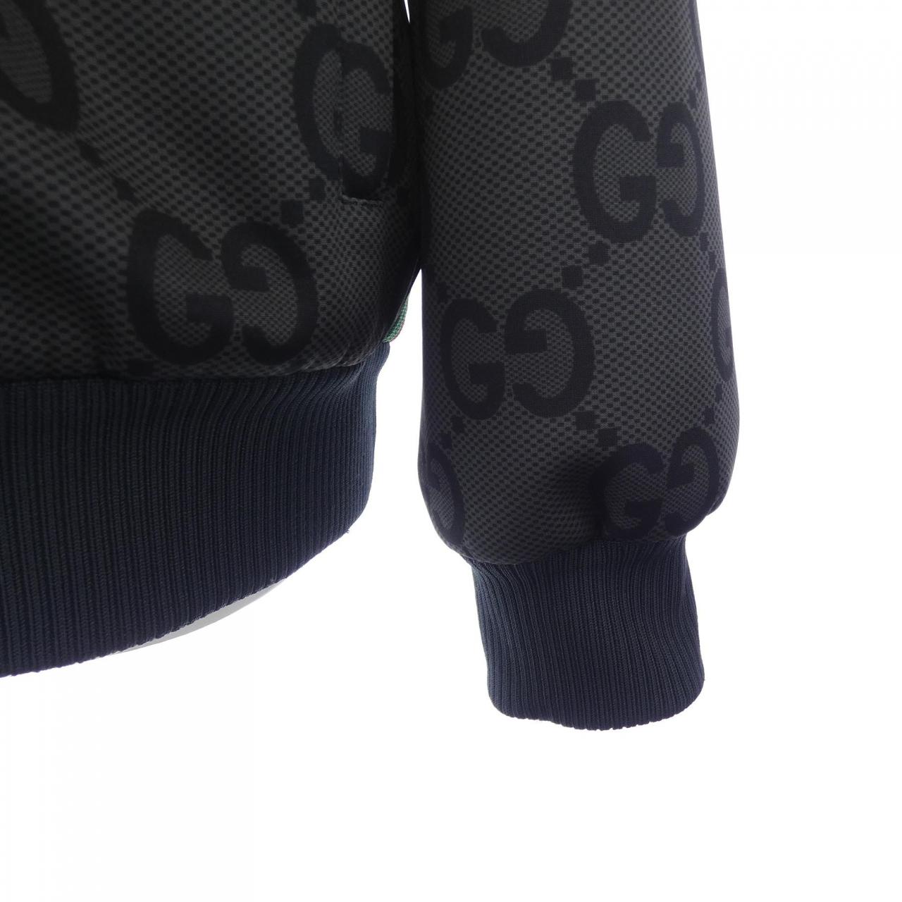 グッチ GUCCI ウェブ ストライプ付き ジャンボGG ジップジャケット 771619 XJF52 ブルゾン