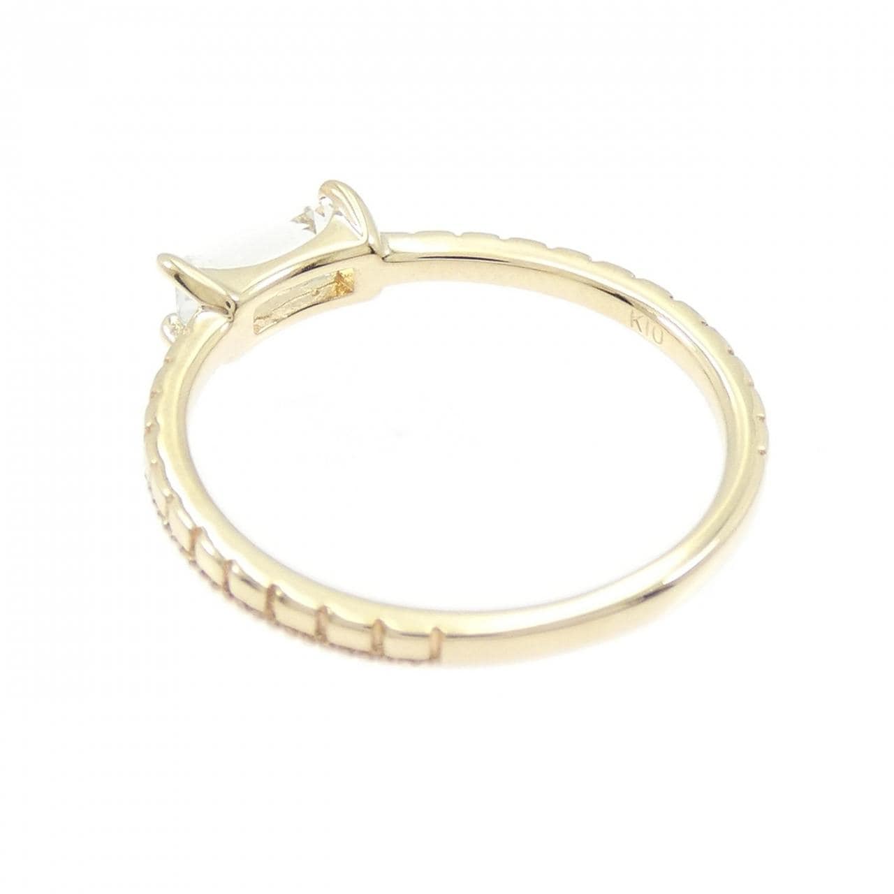 アガット クオーツ リング