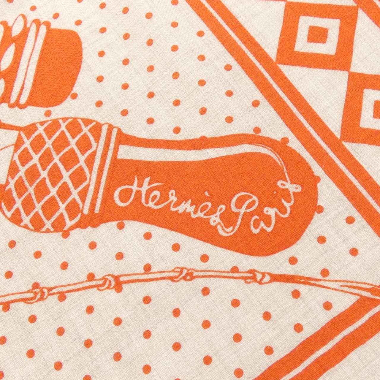 エルメス HERMES FOUETS ET BADINES BANDANA H243420S カレジェアン140 ショール