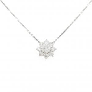 ハリーウィンストン サンフラワー ミディアム ネックレス 1.03CT E VS1 3EXT