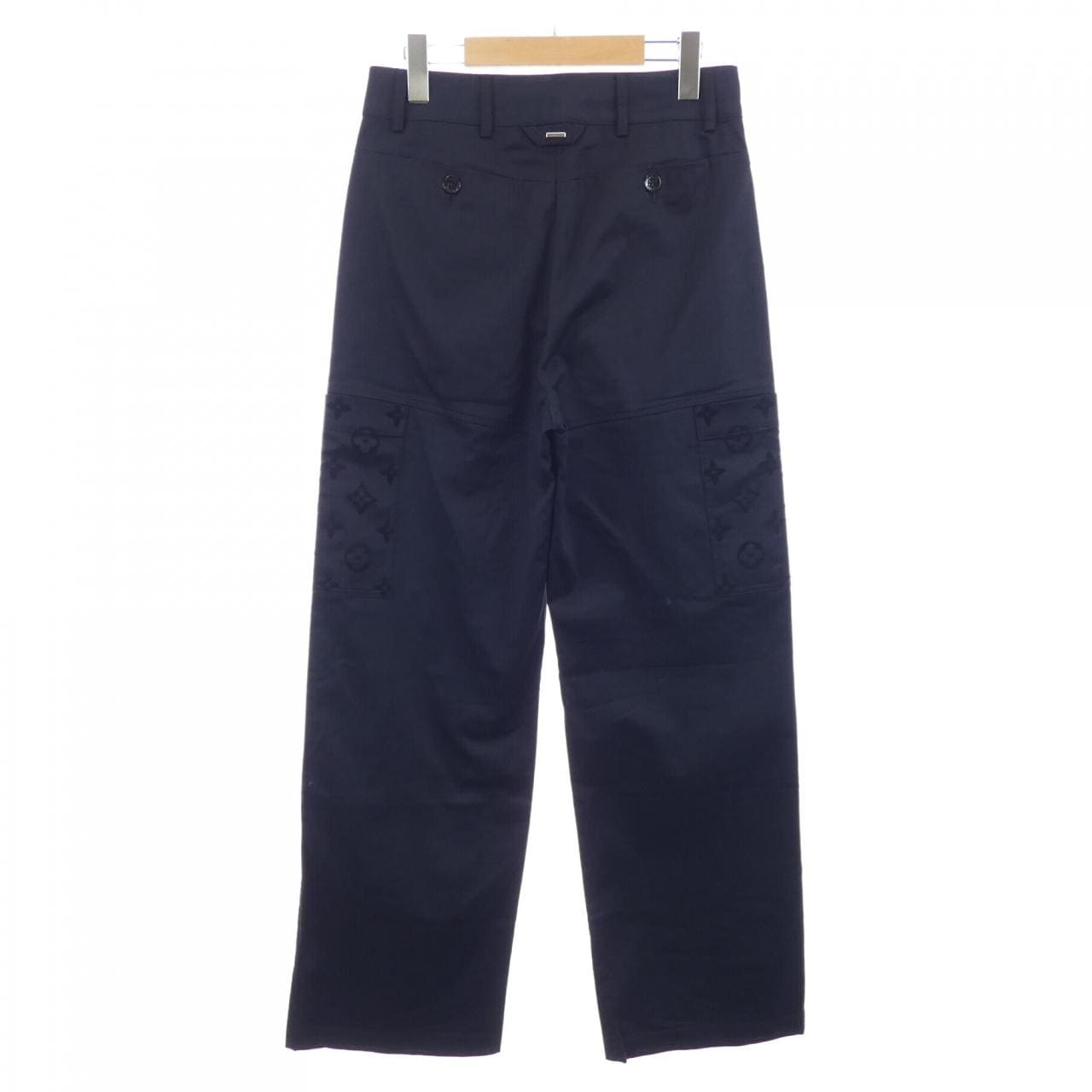 ルイヴィトン LOUIS VUITTON フロックコットンワークウェアパンツ HQP45WFUG パンツ