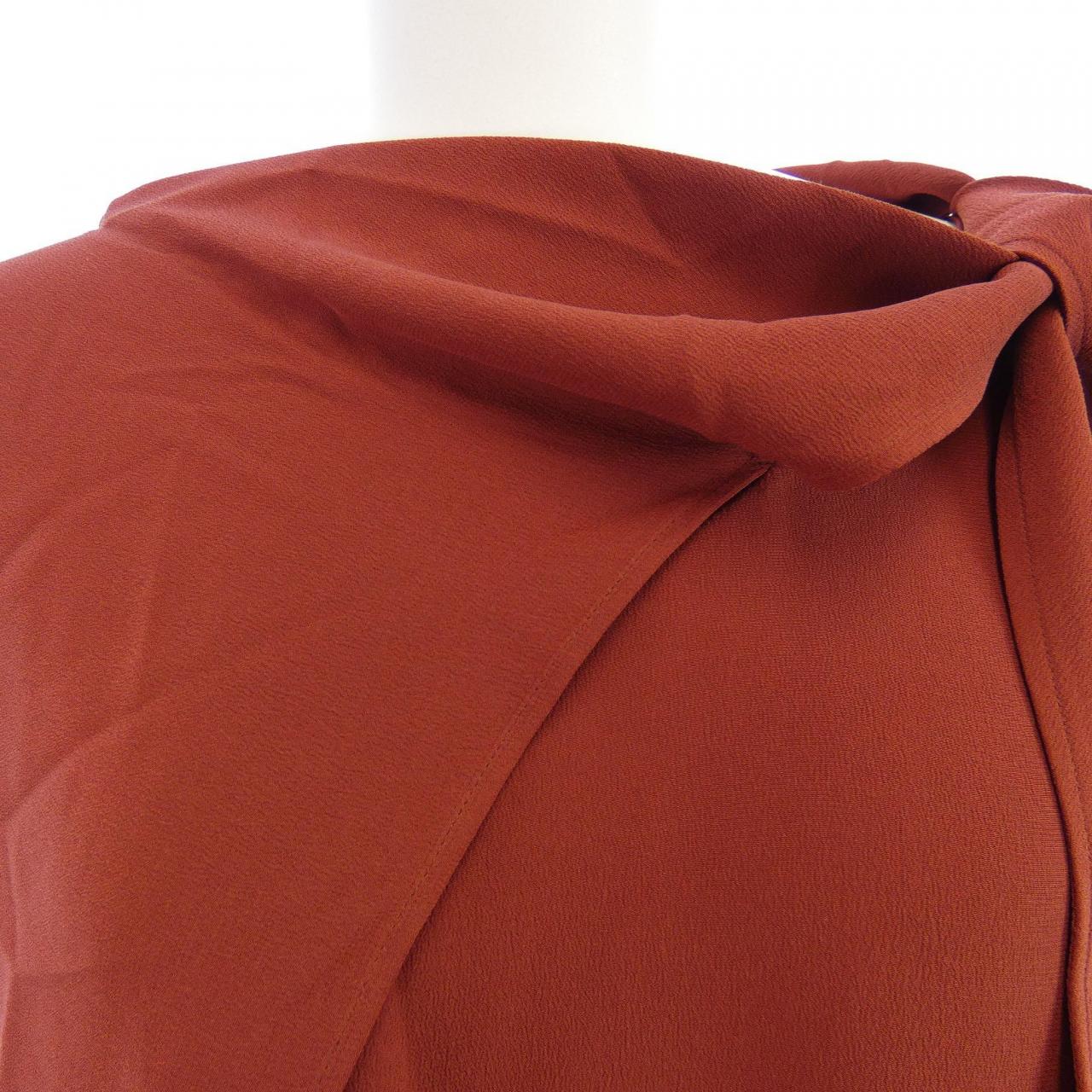 エルメス HERMES ツイリーカラードレス DRESS WITH TWILLY COLLAR 2H0516DC ワンピース