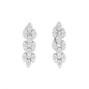 K18WG Diamond earrings