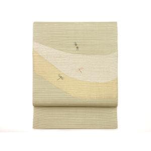 夏袋帯　絲藝苑【能州紬】