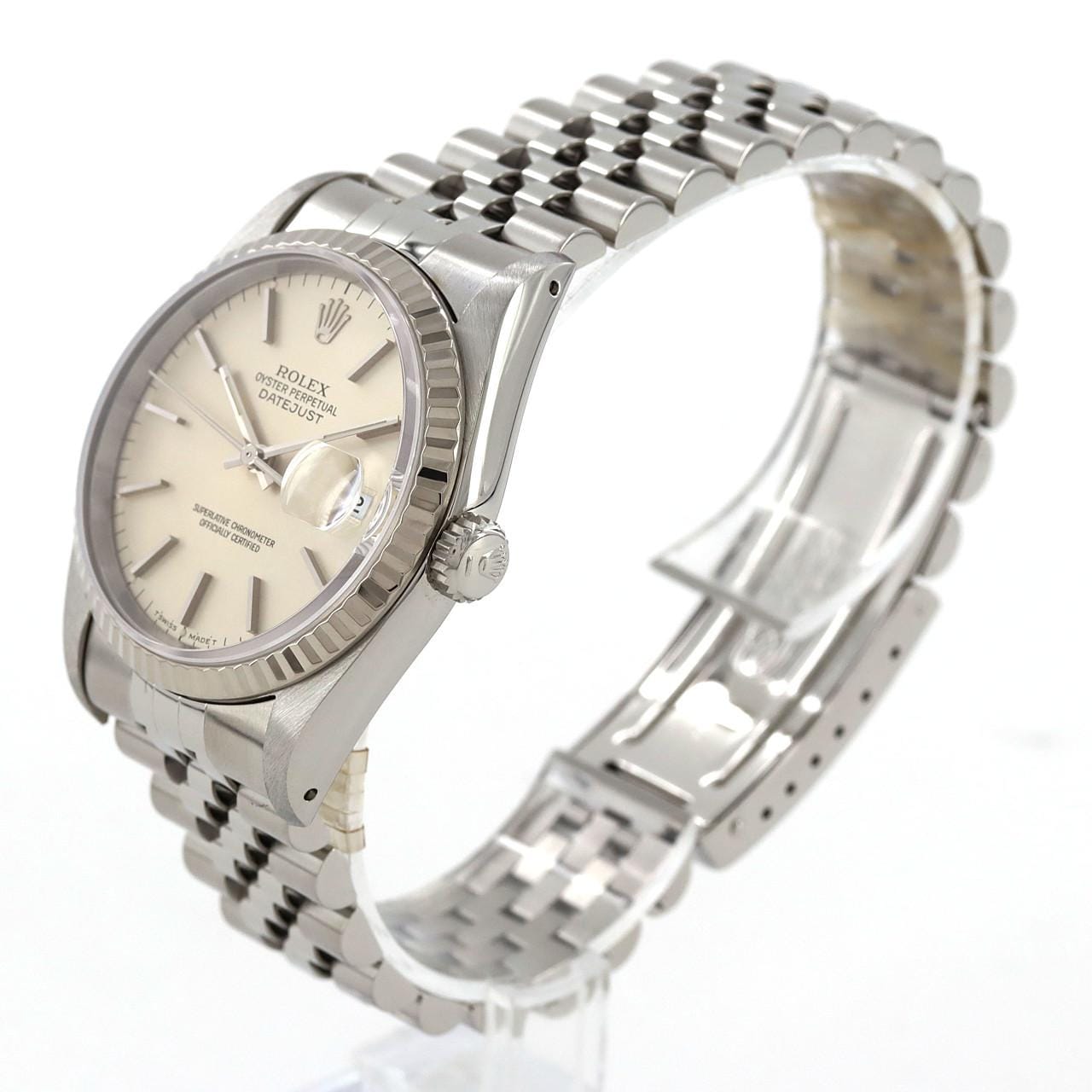 ROLEX Datejust 16234 SSxWG自動上弦S 編號