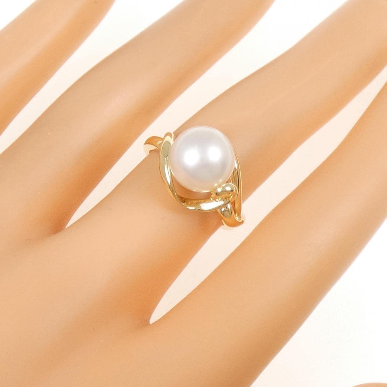 タサキ 白蝶パール リング 9.1mm