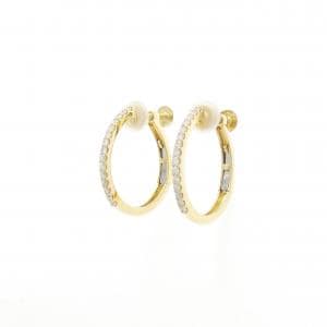 K18YG ダイヤモンド イヤリング 0.30CT