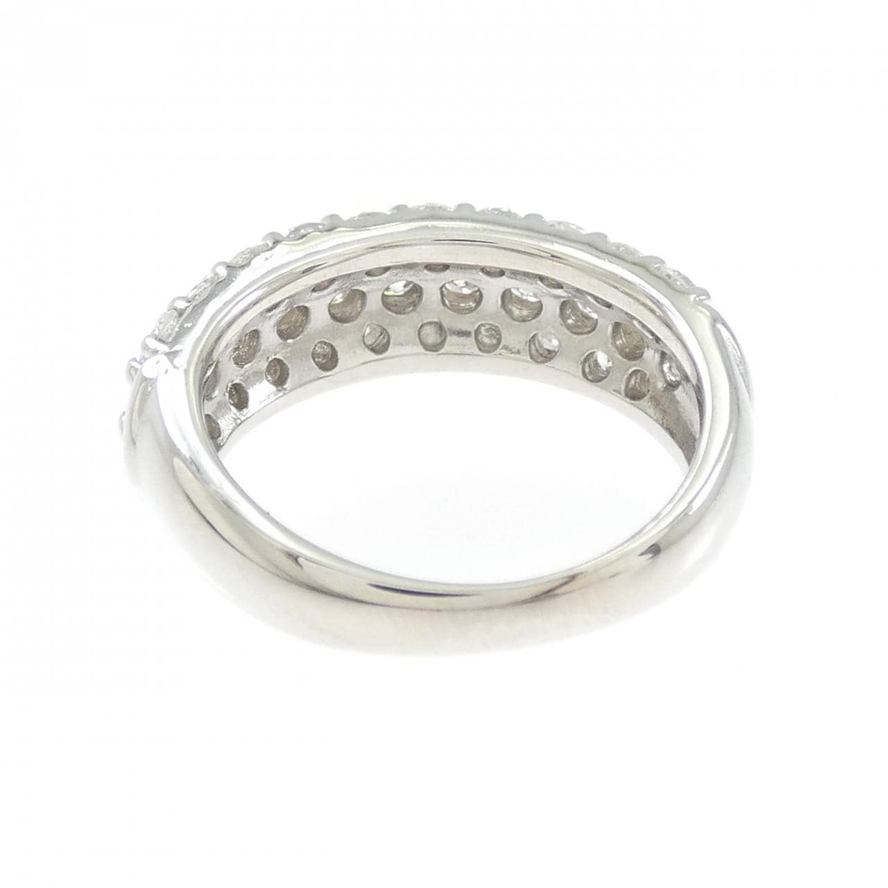 PT900 密镶钻石戒指 1.00 克拉