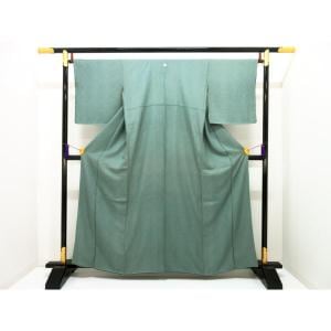 小紋　江戸小紋　鮫　五本骨扇　身丈Ｓ寸