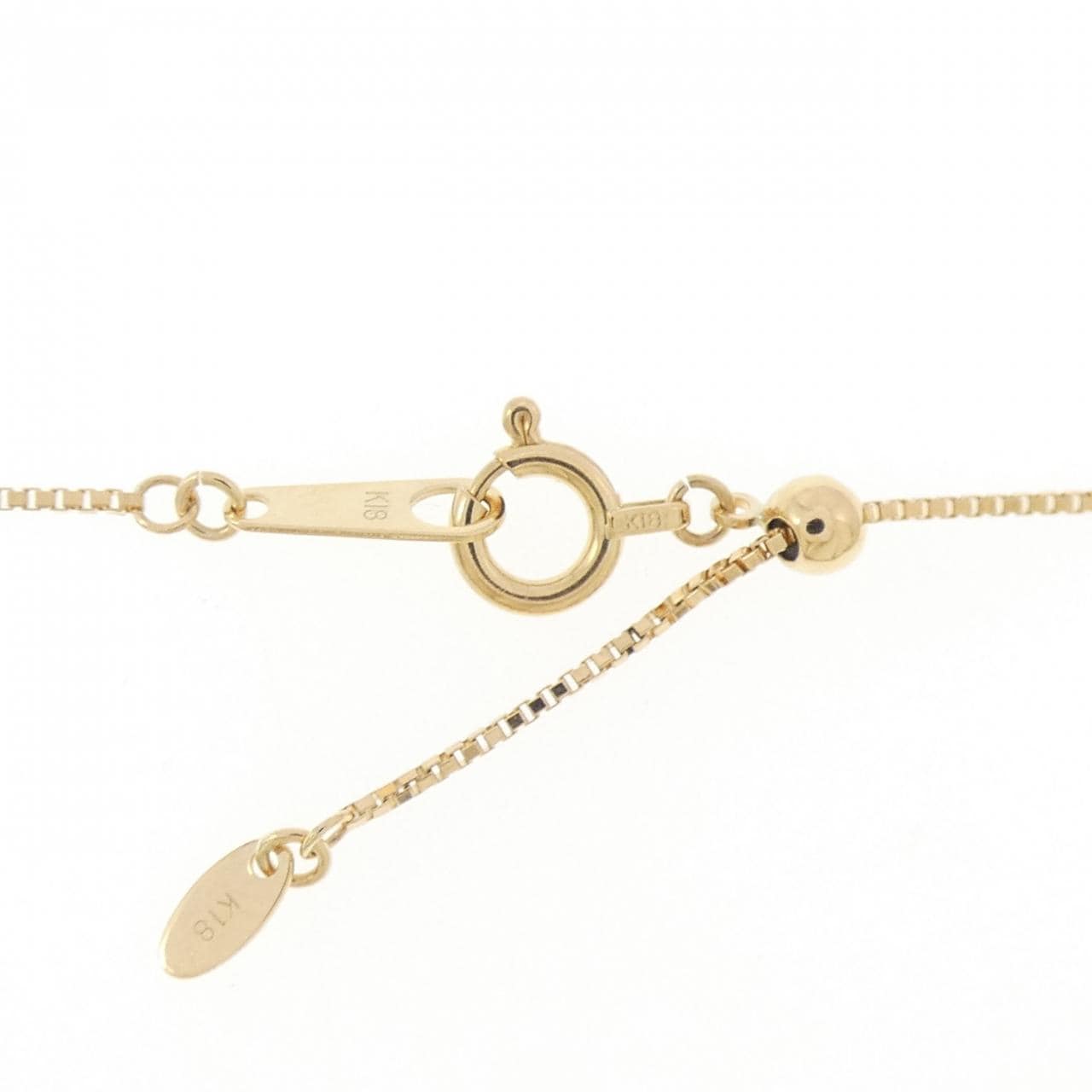 K18YG タンザナイト ネックレス 0.63CT