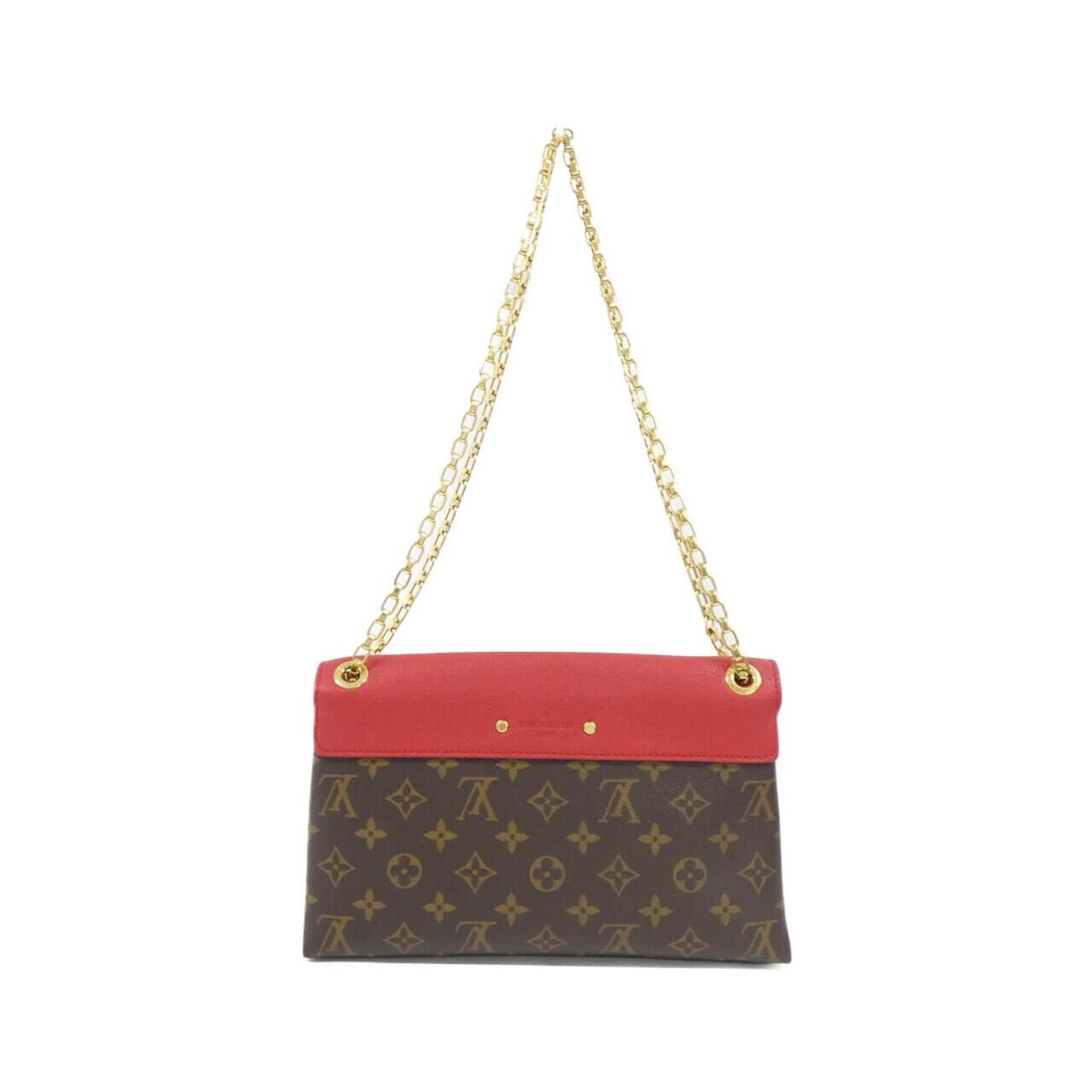 LOUIS VUITTON Monogram Pallas Chain M41201 Shoulder Bag