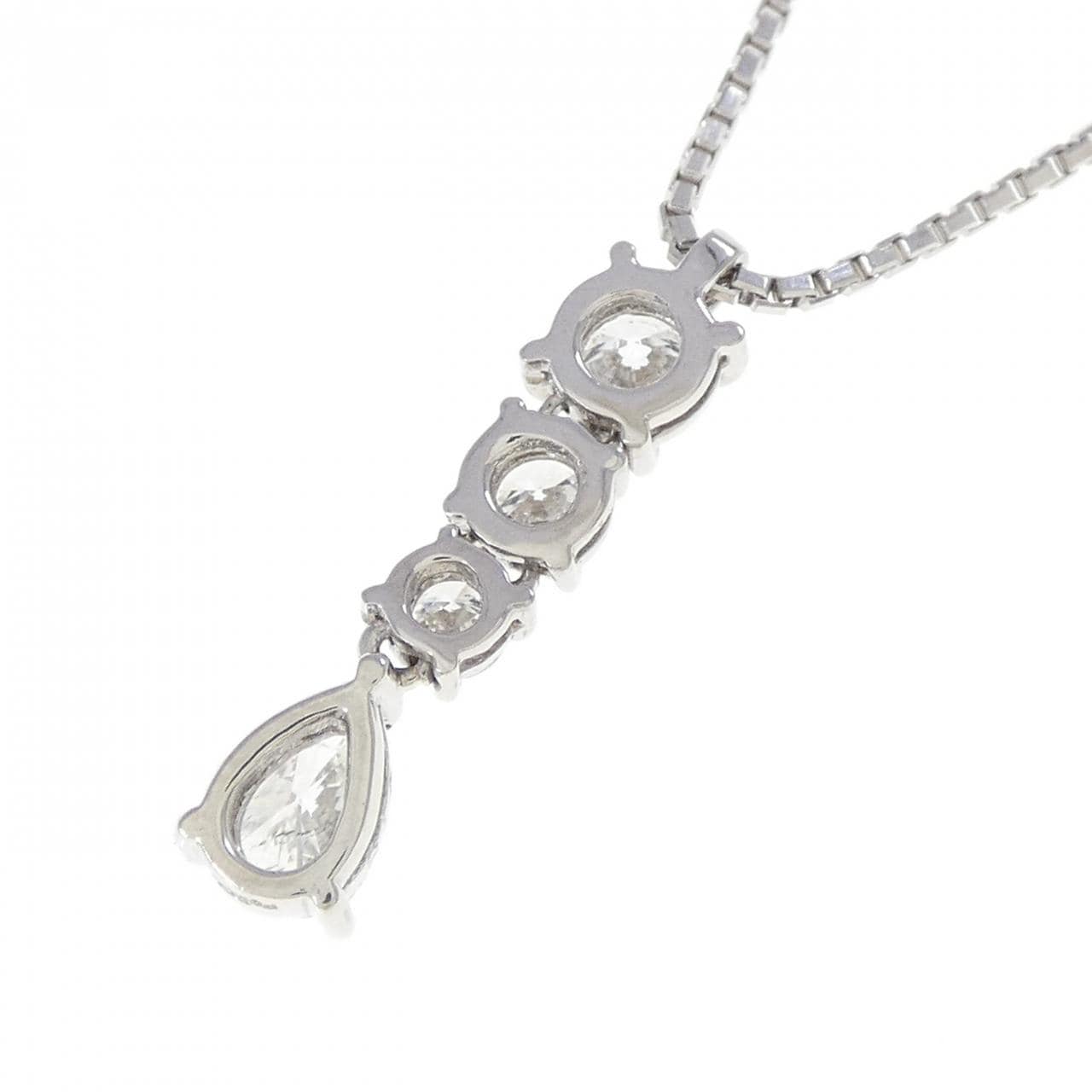 PT900/PT850 Diamond Necklace 0.79CT