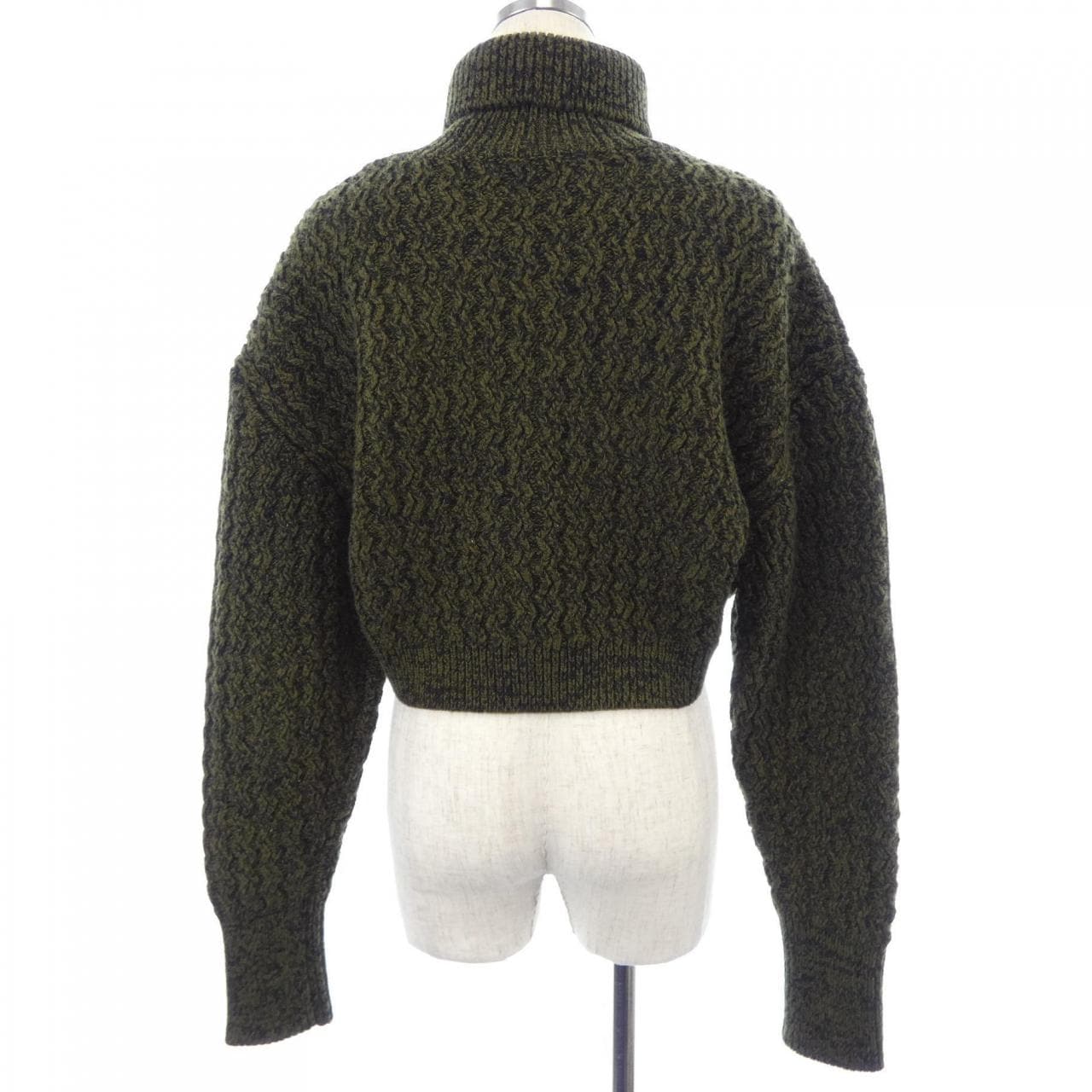 ルイヴィトン LOUIS VUITTON リブニットクロップドタートルネック FPKL23AMK ニット