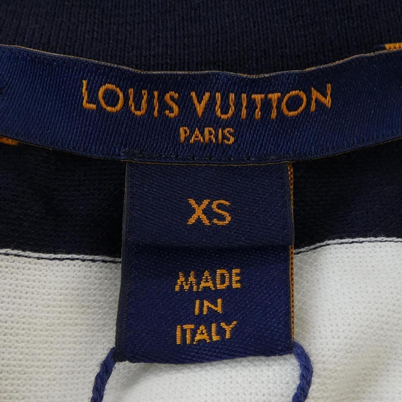 ルイヴィトン LOUIS VUITTON ストライプモノグラムポケット FMDR39LO7 ワンピース