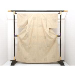 【未使用品】紬　証紙付【本場結城紬】