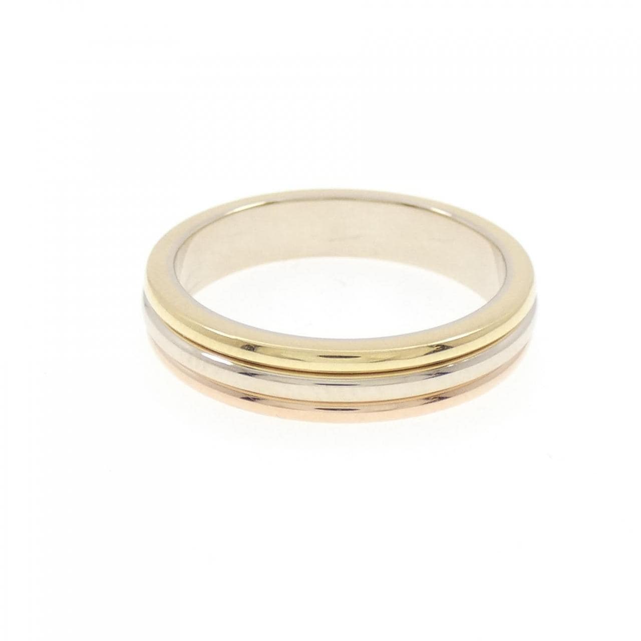 Cartier three gold wedding ring