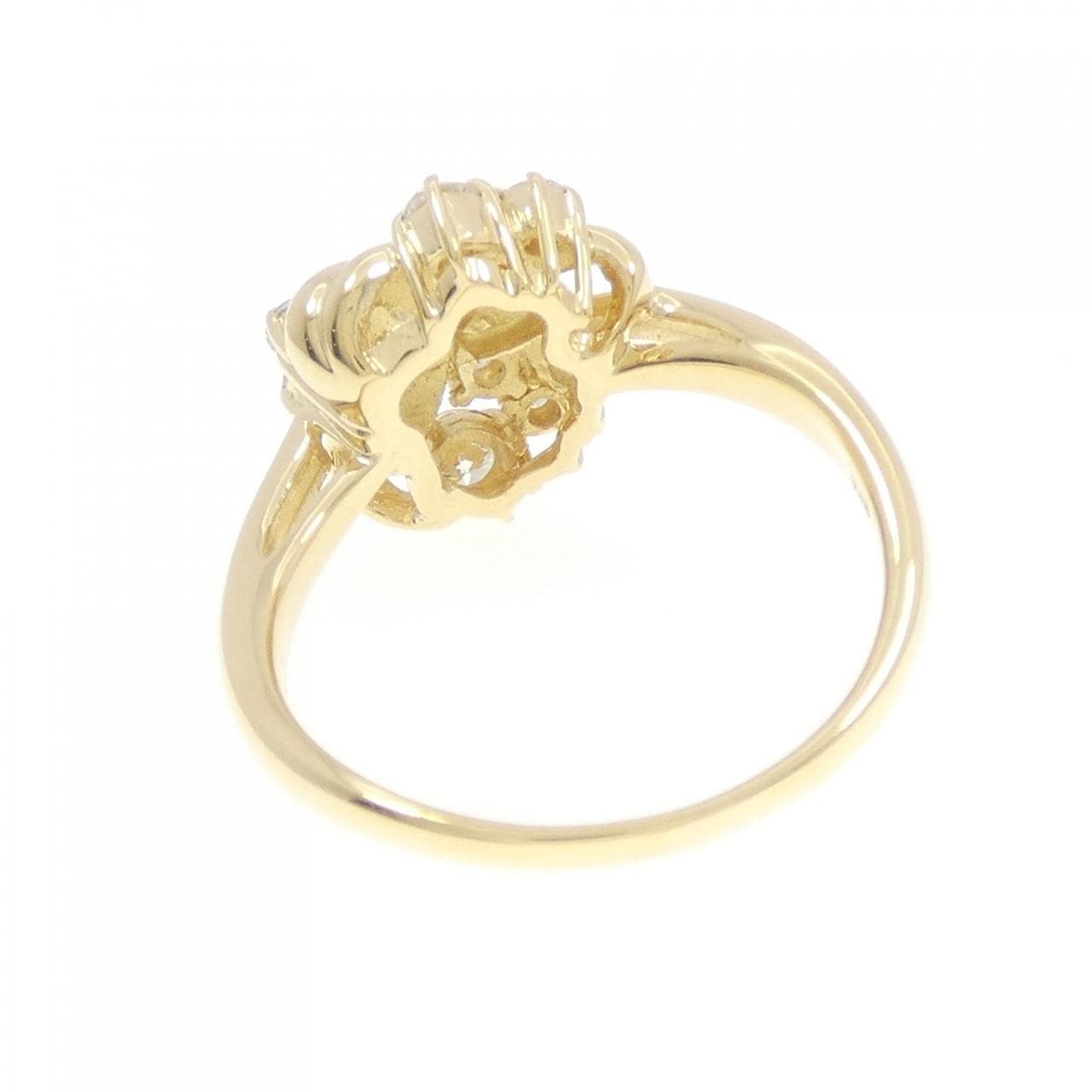 K18YG ダイヤモンド リング 0.41CT