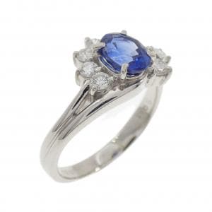 PT900 サファイヤ リング 0.83CT